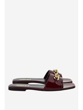 Versace Icon Chain Flat Sandal(PLEASE REQUEST YOUR SIZE BEFORE PURCHASING)